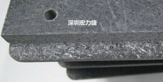 可加工性的合成石，可以用CNC洗出想要的形狀與機構(gòu)，可以媲美鋁合金