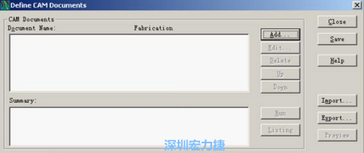 至此文件也已分析完及做了相應(yīng)的優(yōu)化和調(diào)整,接著可以按Alt+F、C打開CAM輸出窗口。