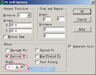 轉(zhuǎn)完Gerber后，接著還需轉(zhuǎn)鉆孔，通孔和盲、埋孔的轉(zhuǎn)法有所不同，轉(zhuǎn)通孔只須點(diǎn)擊Add，在彈出的窗口Document Name輸入文件名