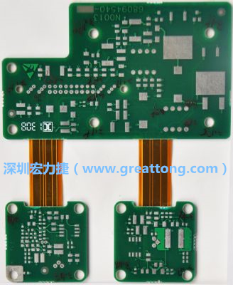 FPCB可作為多片功能載板的連接軟式板材。