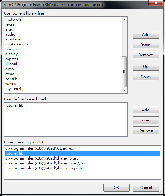上下兩個(gè)視窗都Add 你的library ，在library browser 就可以找到你的library