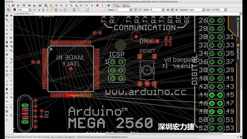 CadSoft EAGLE是一款專業(yè)的印刷電路板(PCB)設(shè)計(jì)軟件，低成本、便于使用、功能強(qiáng)大。